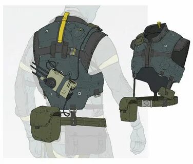 Vest Attachments - Characters & Art - Metal Gear Online Meta