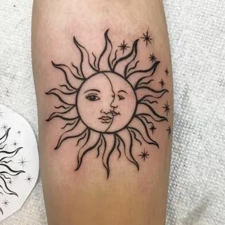 Lilie Nguyen on Instagram: "Bohemian Sun moon stars tattoo #
