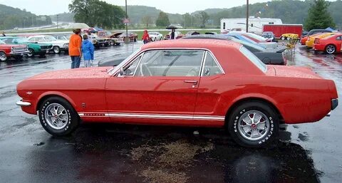 Rangoon Red 1965 Ford Mustang GT Hardtop - MustangAttitude.c