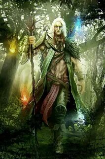 Klearn Soural - Wood Elf - Druid - Micre Fantasy character d