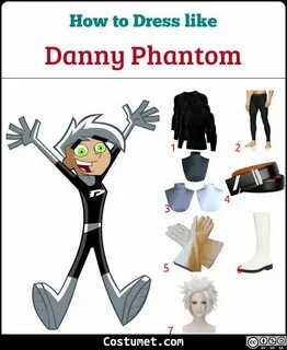 Danny Phantom & Sam Manson Costume for Cosplay & Halloween