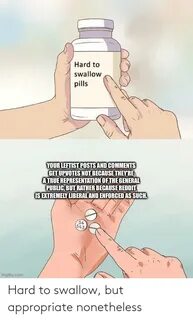 Hard to Swallow but Appropriate Nonetheless Reddit Meme on a