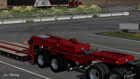 Скачать American Truck Simulator "Прицеп Custom Deloupe Lowb