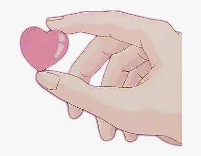 #tumblr #arm #hand #heart #art #anime - Transparent Heart In