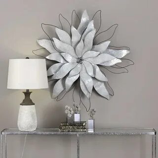 Uttermost Picking Petals Galvanized Wall Art Galvanized wall