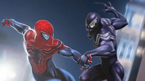 1920x1080 venom vs spiderman 4k 2020 laptop full hd 1080p hd