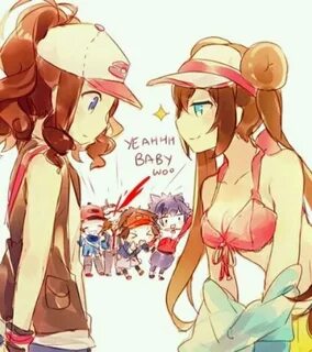 Hilda and Rosa Pokemon waifu, Pokemon characters, Pokemon co