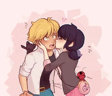 When Your Miraculous Holders Actually Kiss Without Wearing M