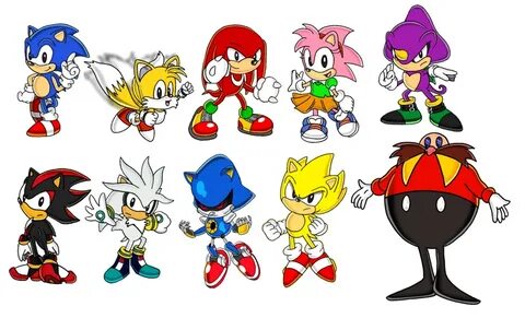 Classic Characters by Tails19950.deviantart.com on @DeviantA