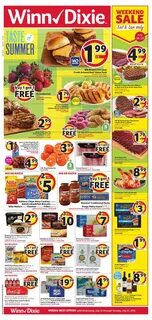 Winn Dixie Weekly Ad Jul 25 - 31, 2018 - WeeklyAds2