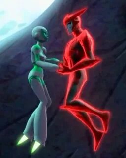 Razer and Aya love Green lantern the animated series, Green 