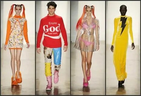 New York Fashion Week: Jeremy Scott brings the rave to the r
