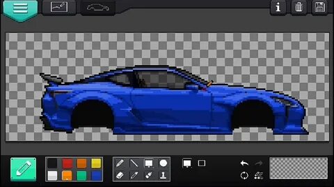 The Making Of A Lit Custom Decal! Pixel Car Racer: Decal Mak