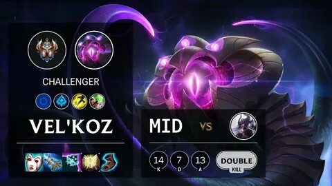 Vel'Koz Mid vs Syndra - EUW Challenger Patch 10.15