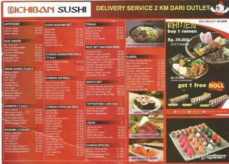 √ Harga Menu Ichiban Sushi Terbaru 2021, Lengkap dengan Alam