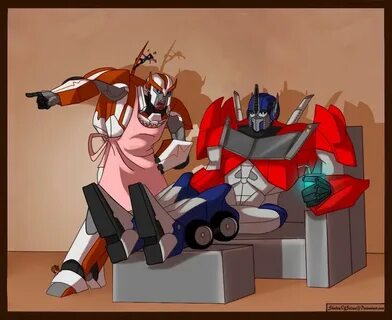 TFP_Autopops and Medicmom by ShadowOfSolace Transformers art