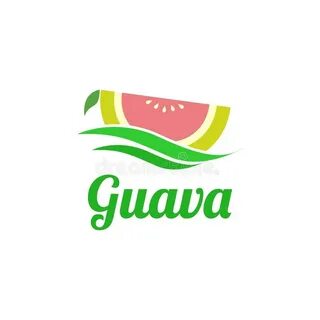 Творческий логотип искусства вектора логотипа Guava Иллюстра