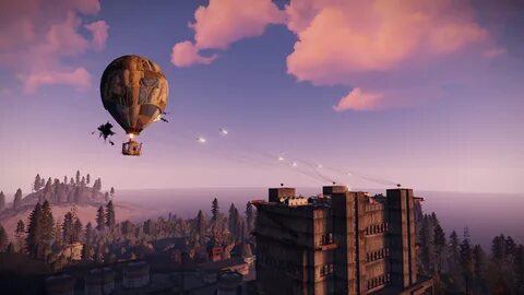 The Hot Air Balloon Update - Магазин Rust Alkad