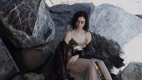 Lily Collins Sexy (50 Photos + Video) #TheFappening