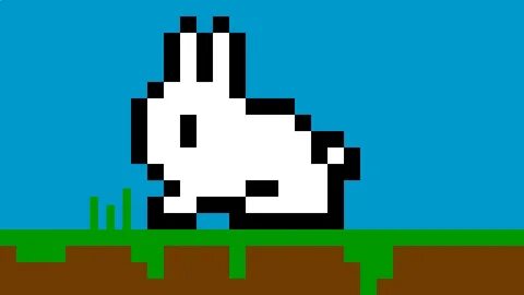 Pixilart - Terraria Bunny by Pavehoghero