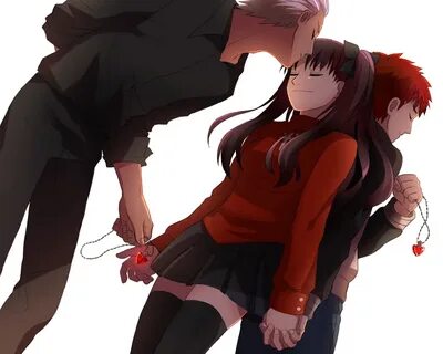 Archer, Rin and Shirou - Fate/UBW 遠 坂, エ ミ ヤ, 凛