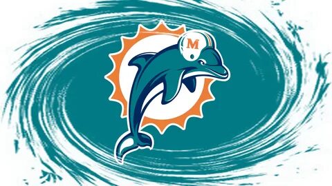 Miami Dolphins Logo Wallpaper - PixelsTalk.Net