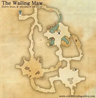 The Wailing Maw delve map Elder Scrolls Online Guides
