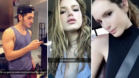 What is bella thornes snapchat 🌈 Bella Thorne is thanking th