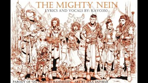 The Mighty Nein (Critical Role Parody Song) - YouTube