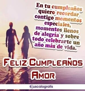 Frases de cumpleaños para mi pareja Feliz cumpleaños amor, C