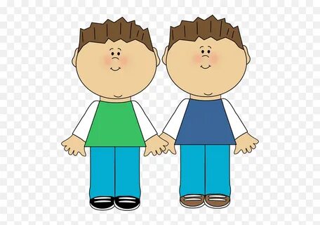 Twin Brothers Clip Art Image - Twins Clipart Emoji,Bormiolo 