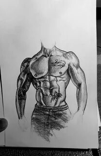 #39 by FitnessSketches #gym #art #bodybuilder #bodybuilding 