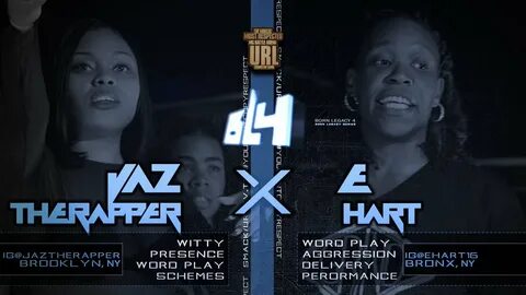 JAZ THE RAPPER VS E-HART SMACK/ URL RAP BATTLE - The Sole Tr