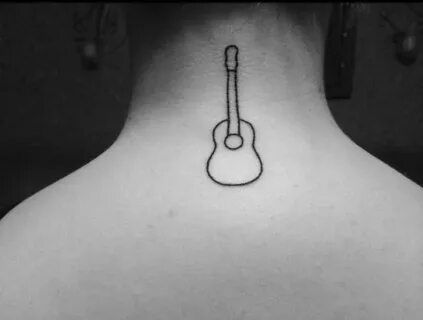 20 Guitar Tattoo Images, Pictures And Ideas Guitar tattoo de
