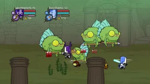 Medusa and The Ice King Fall! Unlocking FUN: Castle Crashers