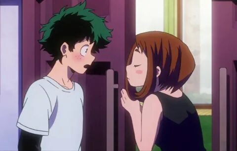 SteBrony в Твиттере: ""Deku-kun? Kiss!" "H-huh?!?" LoL #Boku