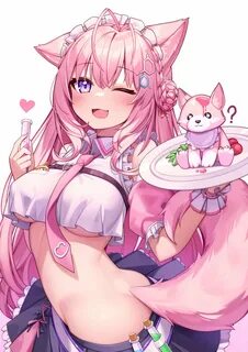 Wallpaper : anime girls, Hololive, Hakui Koyori, animal ears, long hair