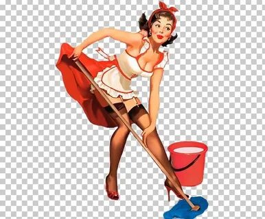 Pin-up Girl Cleaning Woman Poster PNG, Clipart, Cleaner, Cle