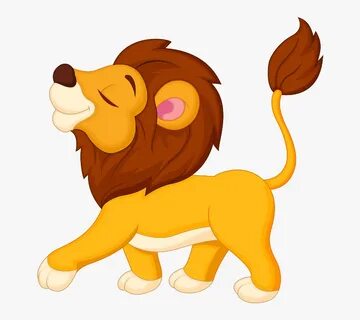 Cartoon Baby Lion Clipart , Png Download - Transparent Backg