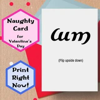 Funny Sex Card Dirty Valentine Card Adult Valentine Etsy