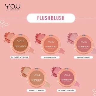 Y.o.u you the simplicity flush blush / blush on BeeCost