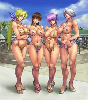 Micro & Sling Bikini Collection - 38 - Hentai Image