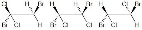 organic chemistry - Draw the four isomers of C2H2Cl2Br2 - Ch
