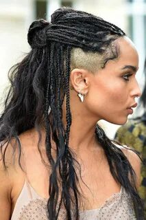 Pin by Cam M.B on braids Zoe kravitz braids, Braids with sha