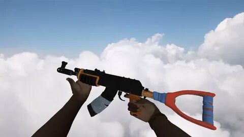 Модель "AK-47 RUST" для CS 1.6 - скачать на All-CS.ru