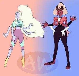 Pearl, Amethyst and Garnet Steven Universe Opal and Sardonyx