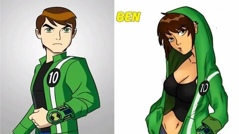 Ben 10 Aliens Female Version 2018 - All Characters - YouTube