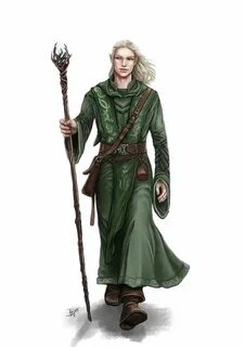 Diana Rahfoth: Illustrationen Elf druid, Elf characters, Fan