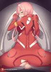 Darifla's zero-two erotic pictures in the Pies darling in th