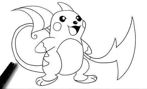 Raichu Pokemon Coloring Pages Mclarenweightliftingenquiry